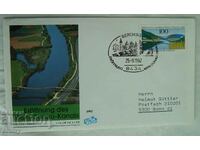 First day postal envelope - Germany, 1992
