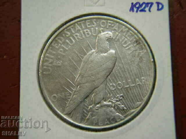 Auction 1 Dollar 1927 D United States of America - XF Auction 1 Dollar 1927 D United States of America - XF