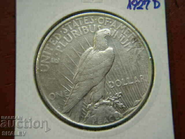 Delivery of 1 Dollar 1927 D United States of America - XF Delivery of 1 Dollar 1927 D United States of America - XF