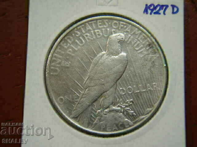 1 dolar 1927 D Statele Unite ale Americii - XF