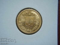 20 Francs 1883 Switzerland /20 Swiss Francs/2- AU(gold)