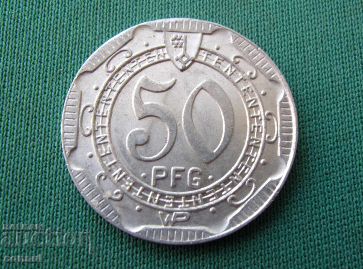 Germania Soeșt 50 Pfennig 1920 UNC Rare cu preț € 28.12 | 55.00 BGN