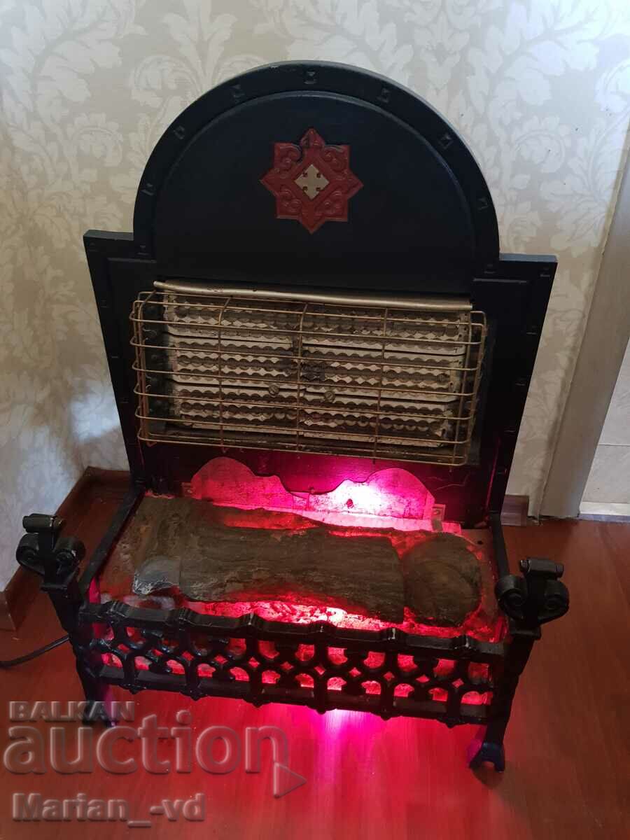 Auction  Belling & Co. Old English electric fireplace. Ltd - the 1950s