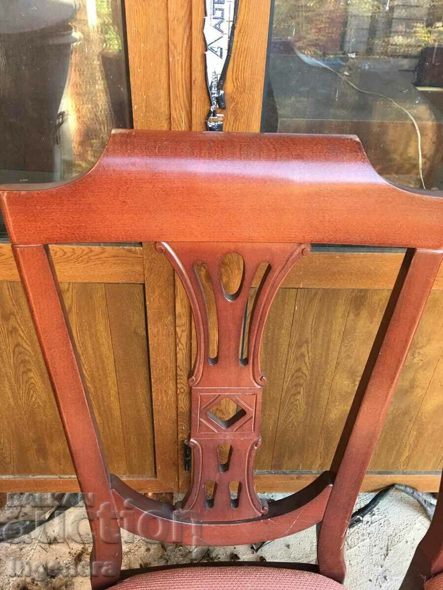 SOLID ARISTOCRATIC UPHOLSTERY WOOD CHAIR-2 PCS with price 179.00 BGN | € 91.52 SOLID ARISTOCRATIC UPHOLSTERY WOOD CHAIR-2 PCS with price 179.00 BGN | € 91.52