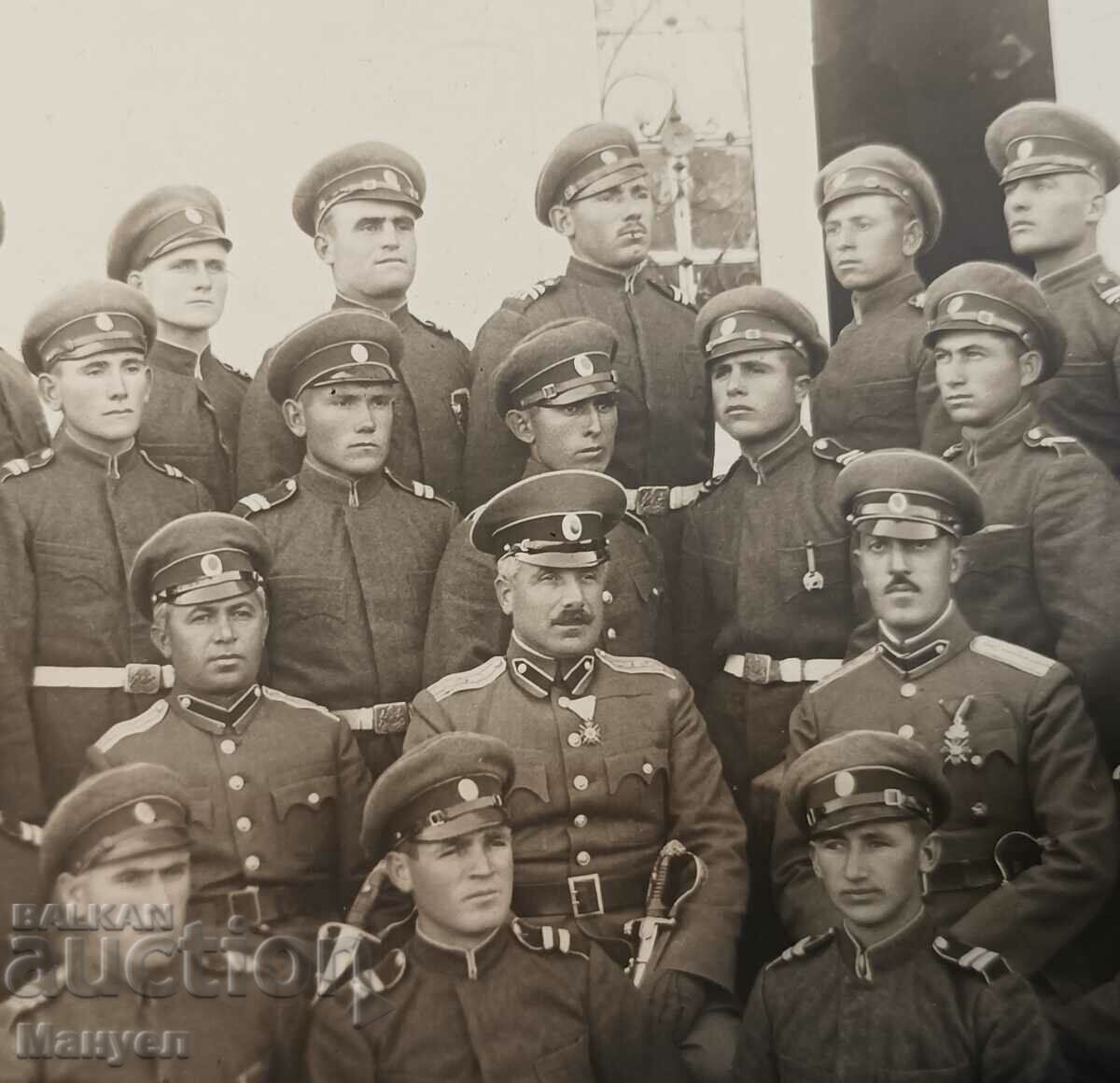 Old military photo cardboard - cavalrymen. with price 95.00 BGN | € 48.57 Old military photo cardboard - cavalrymen. with price 95.00 BGN | € 48.57