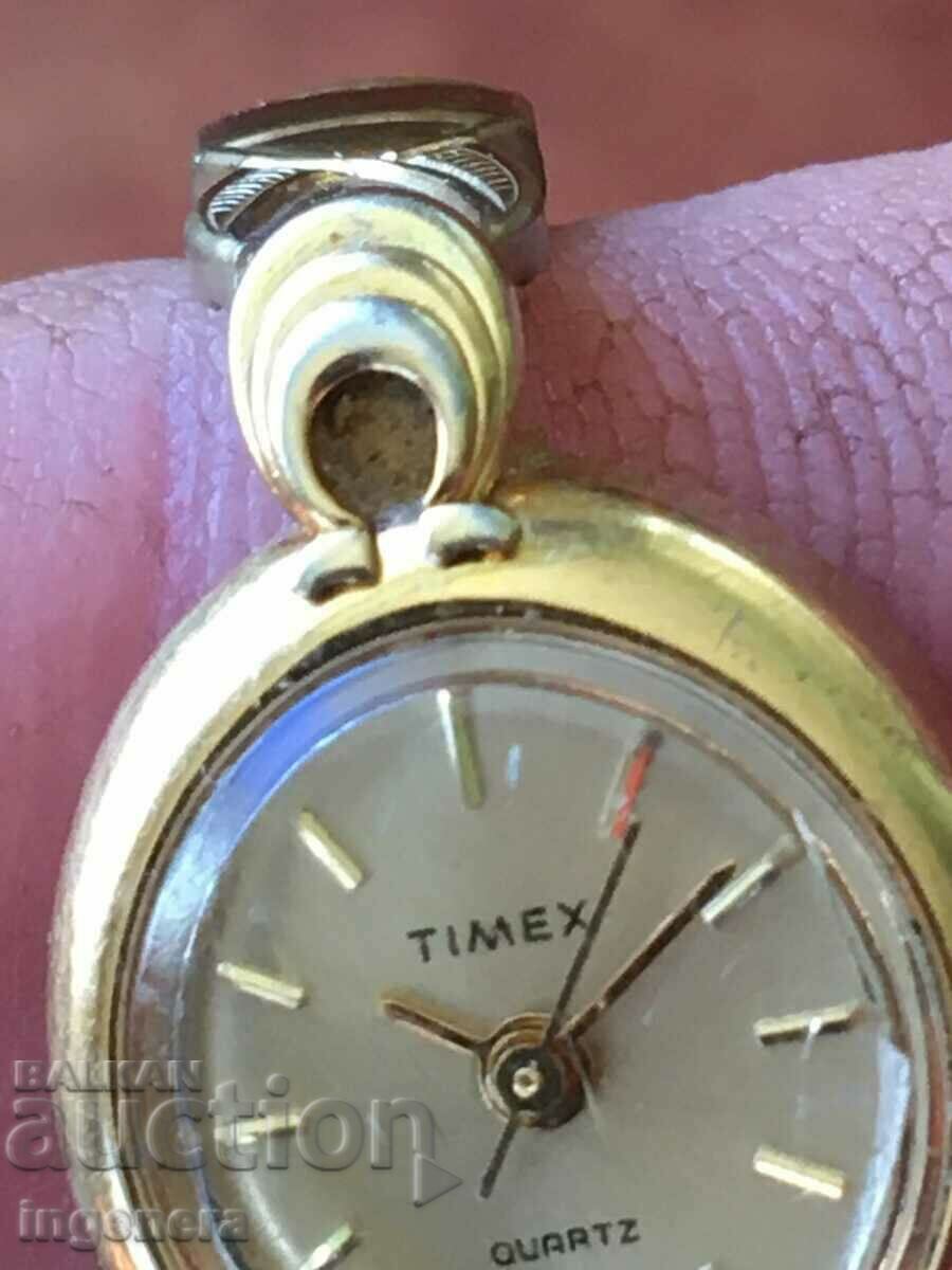 WATCH "TIMEX" QUARTZ CHAIN METAL - 5 WATCH "TIMEX" QUARTZ CHAIN METAL - 5