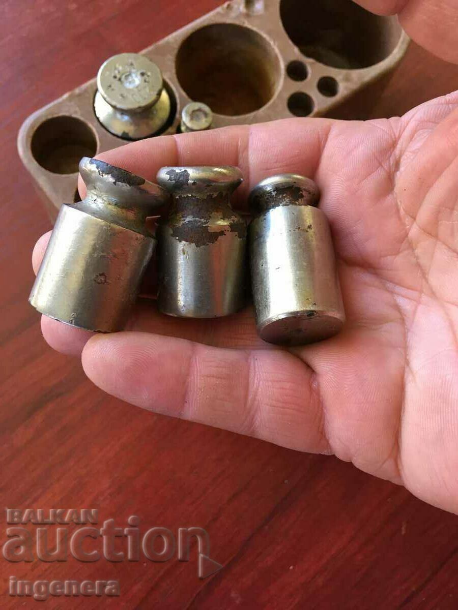 WEIGHT WEIGHT BAMBLES FOR WEIGHT-6 PCS-20, 50 200 AND 100 g-3 PCS - 5 WEIGHT WEIGHT BAMBLES FOR WEIGHT-6 PCS-20, 50 200 AND 100 g-3 PCS - 5