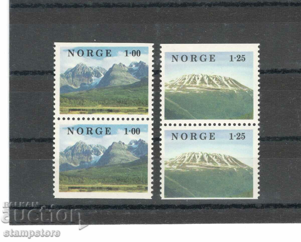 Norvegia - Peisaje - 2 serii împărțite