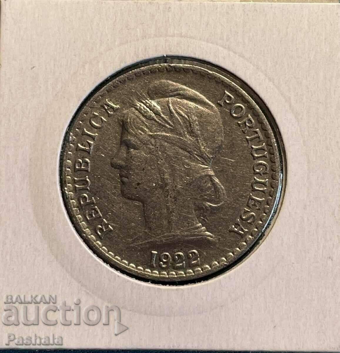 Angola 50 centavos 1922 cu preț 30.00 BGN | € 15.34 Angola 50 centavos 1922 cu preț 30.00 BGN | € 15.34