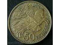 50 франка 1950, Монако