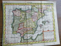1739 - Harta Spaniei = Claude Bouffier +