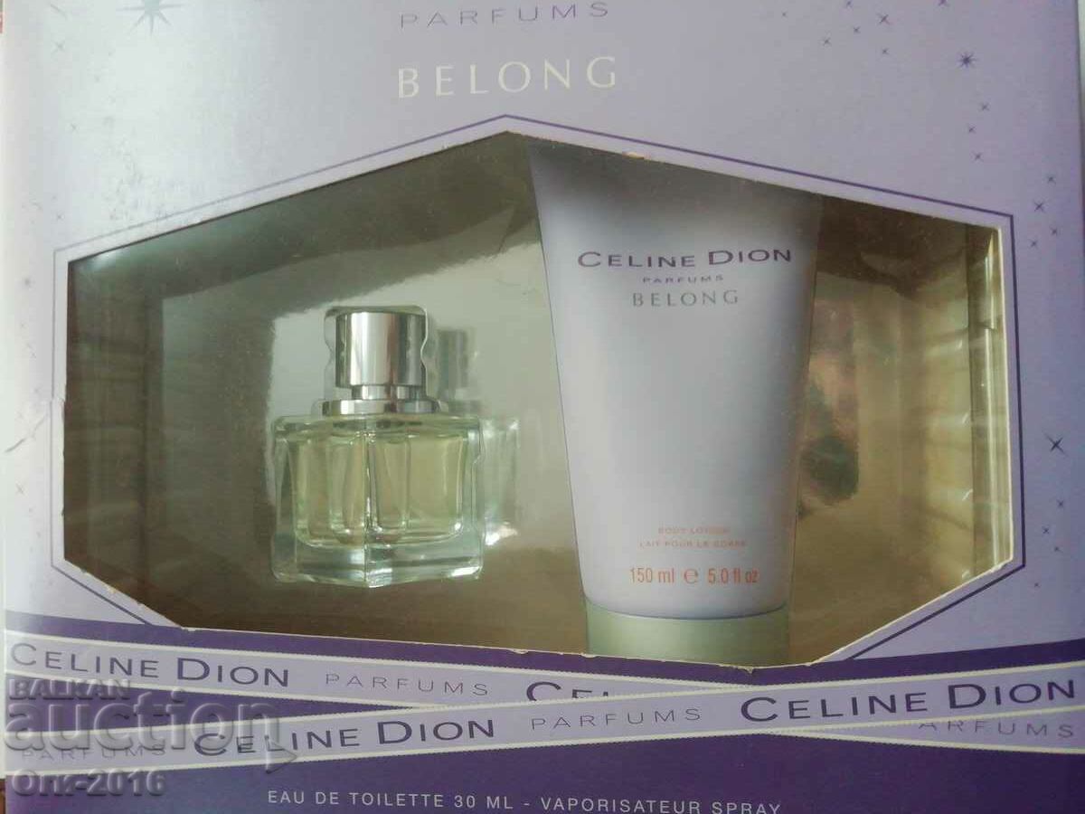 CELINE DION Parfum BELONG & Body lotion with price 35.00 BGN | € 17.90 CELINE DION Parfum BELONG & Body lotion with price 35.00 BGN | € 17.90