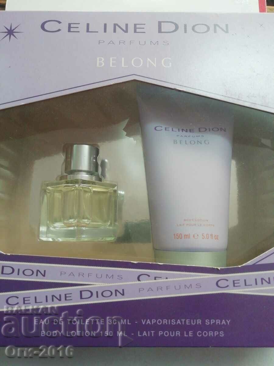 CELINE DION Parfum BELONG & Γαλάκτωμα σώματος