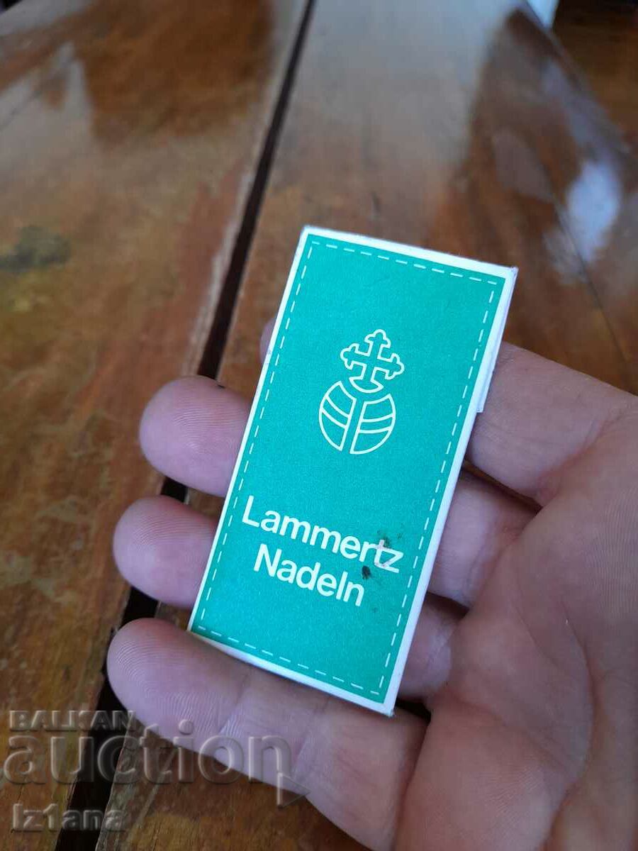 Δημοπρασία Παλιές βελόνες ραπτομηχανής Lammertz Δημοπρασία Παλιές βελόνες ραπτομηχανής Lammertz