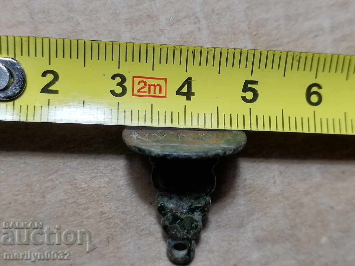 Old Renaissance Bronze Seal Unique - 7 Old Renaissance Bronze Seal Unique - 7