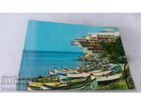 Пощенска картичка Поморие Хотел Поморие 1982