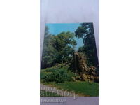 Пощенска картичка Сандански Кът от парка 1980