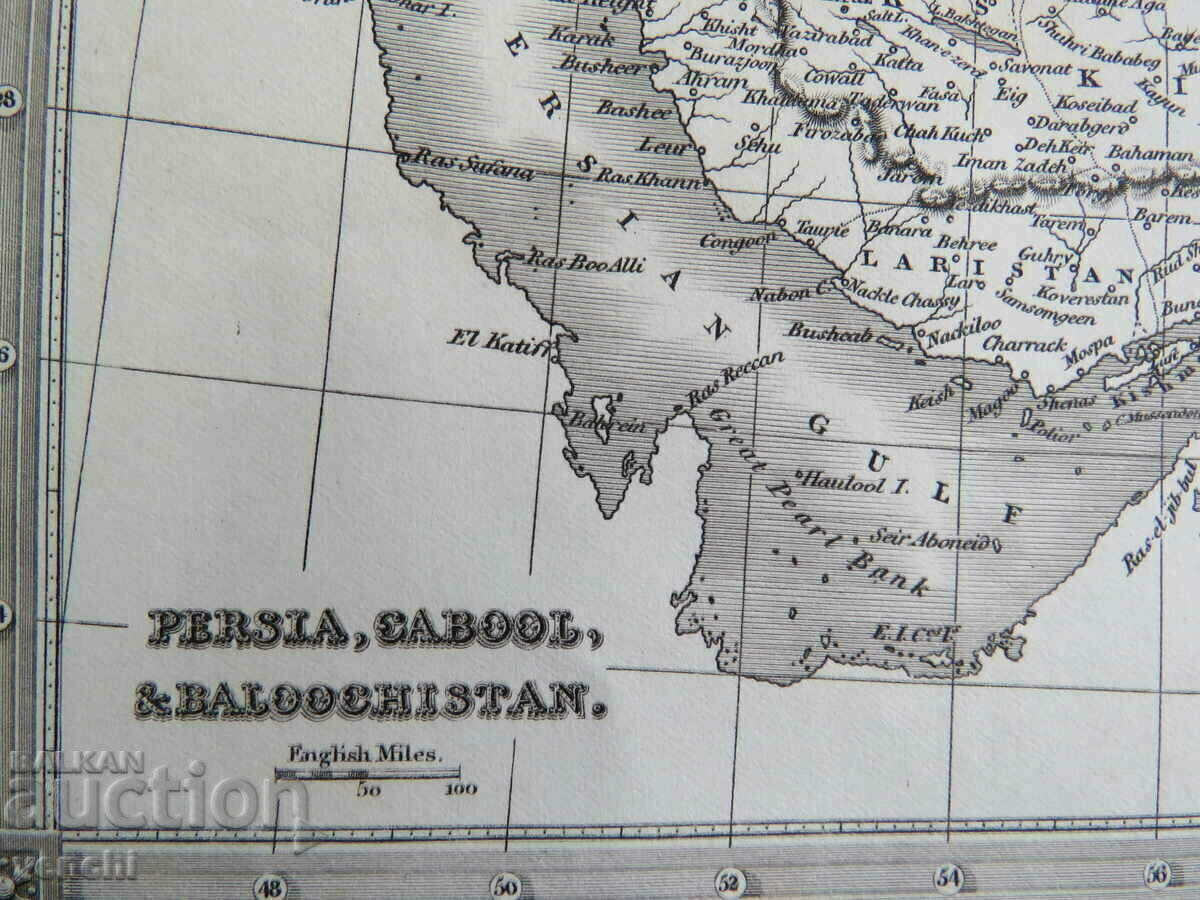 Auction  1841 - Map of Persia = Thomas Kelly +