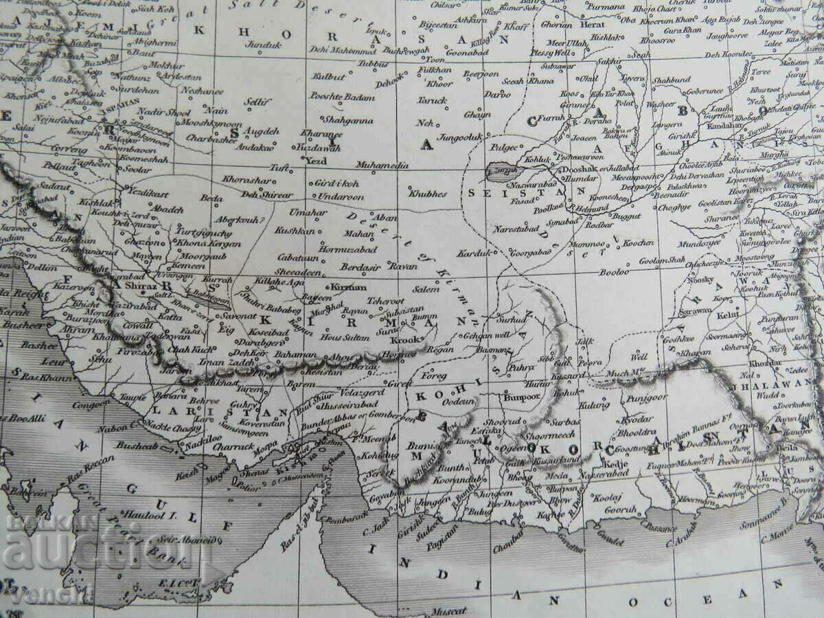 Delivery of 1841 - Map of Persia = Thomas Kelly +
