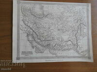 1841 - Map of Persia - Thomas Kelly