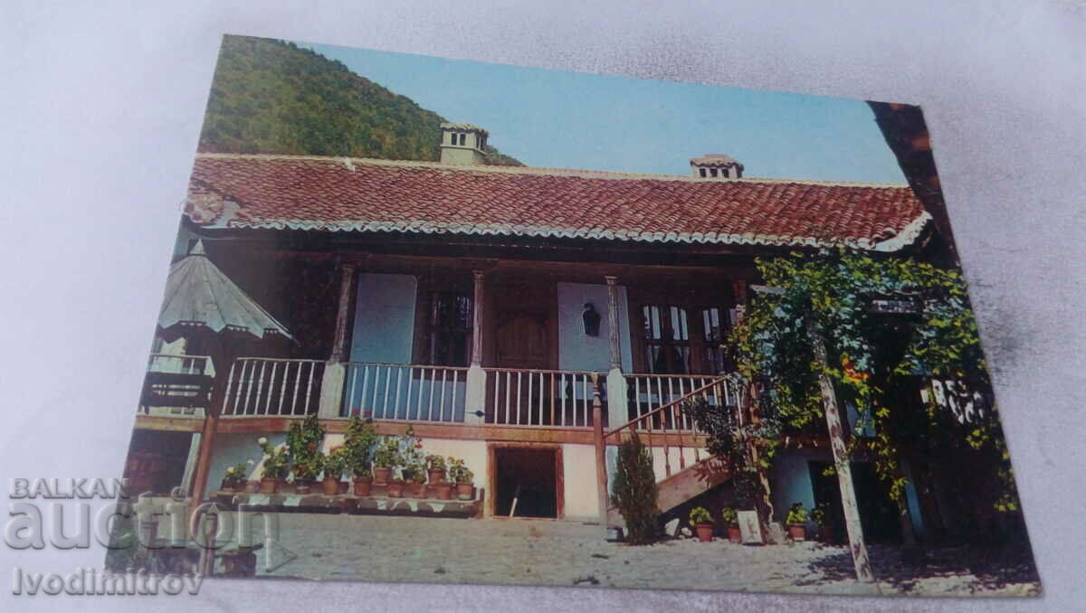 Postcard Sliven House-museum of Sliven way of life 1975