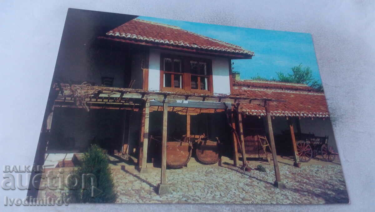 Postcard Sliven House-museum of Sliven way of life 1979