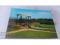 Пощенска картичка Сливенски минерални бани Паркът 1982
