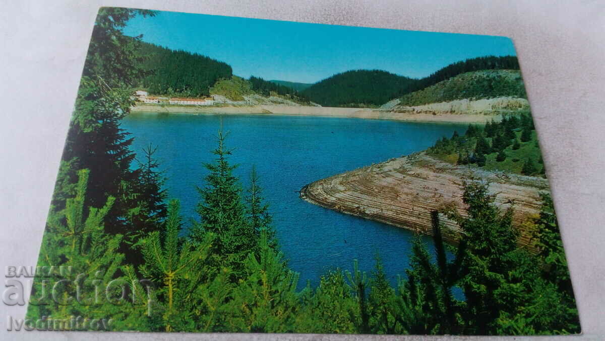 Carte poștală Barajul Vasil Kolarov Vedere generală