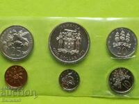 Exchange Coin Set Jamaica 1971 Proof Unc