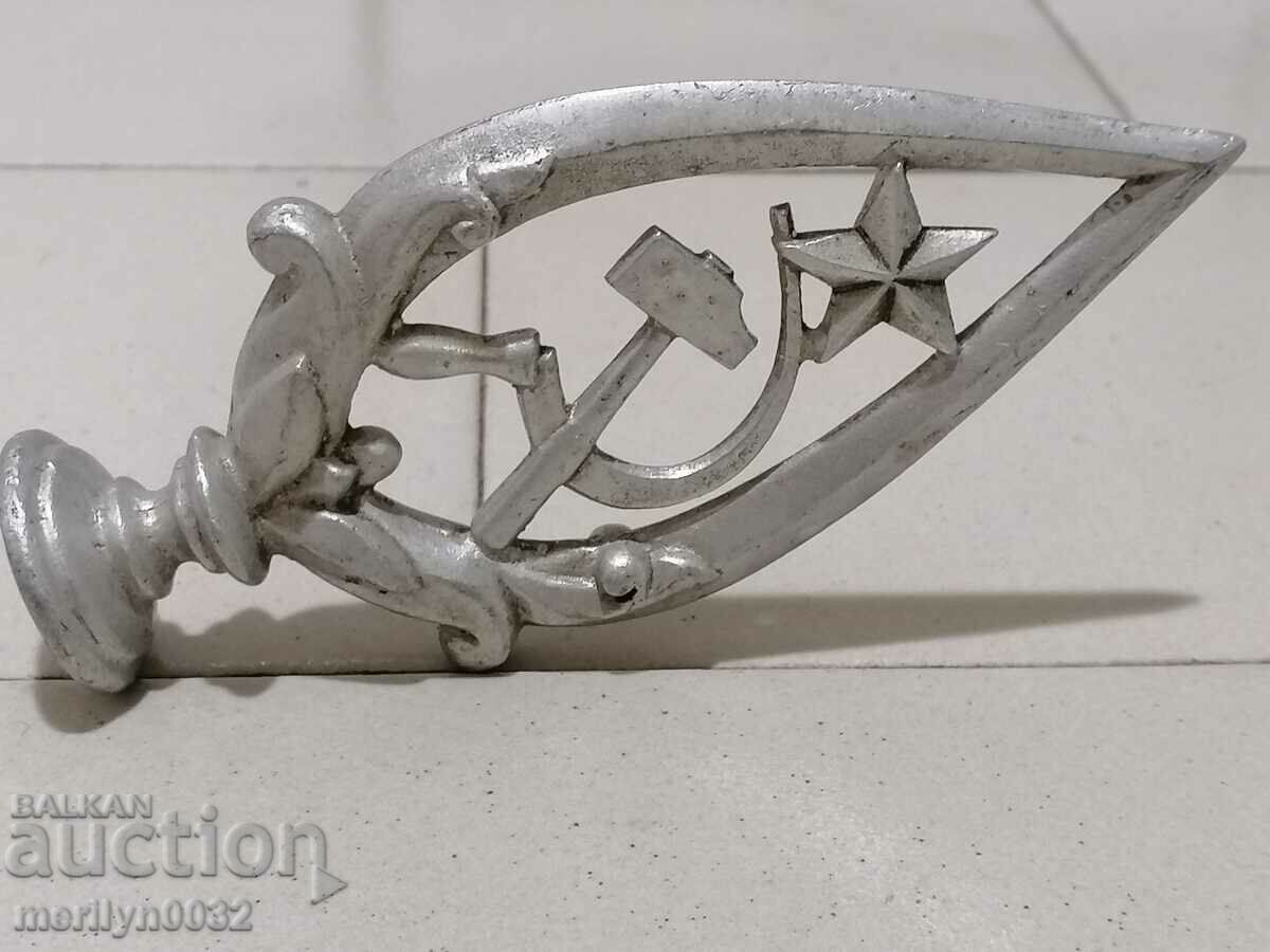 Delivery of Top of a fighting Komsomol party flag Delivery of Top of a fighting Komsomol party flag