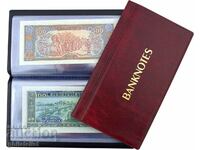 Schultz banknote album pocket for 20 banknotes