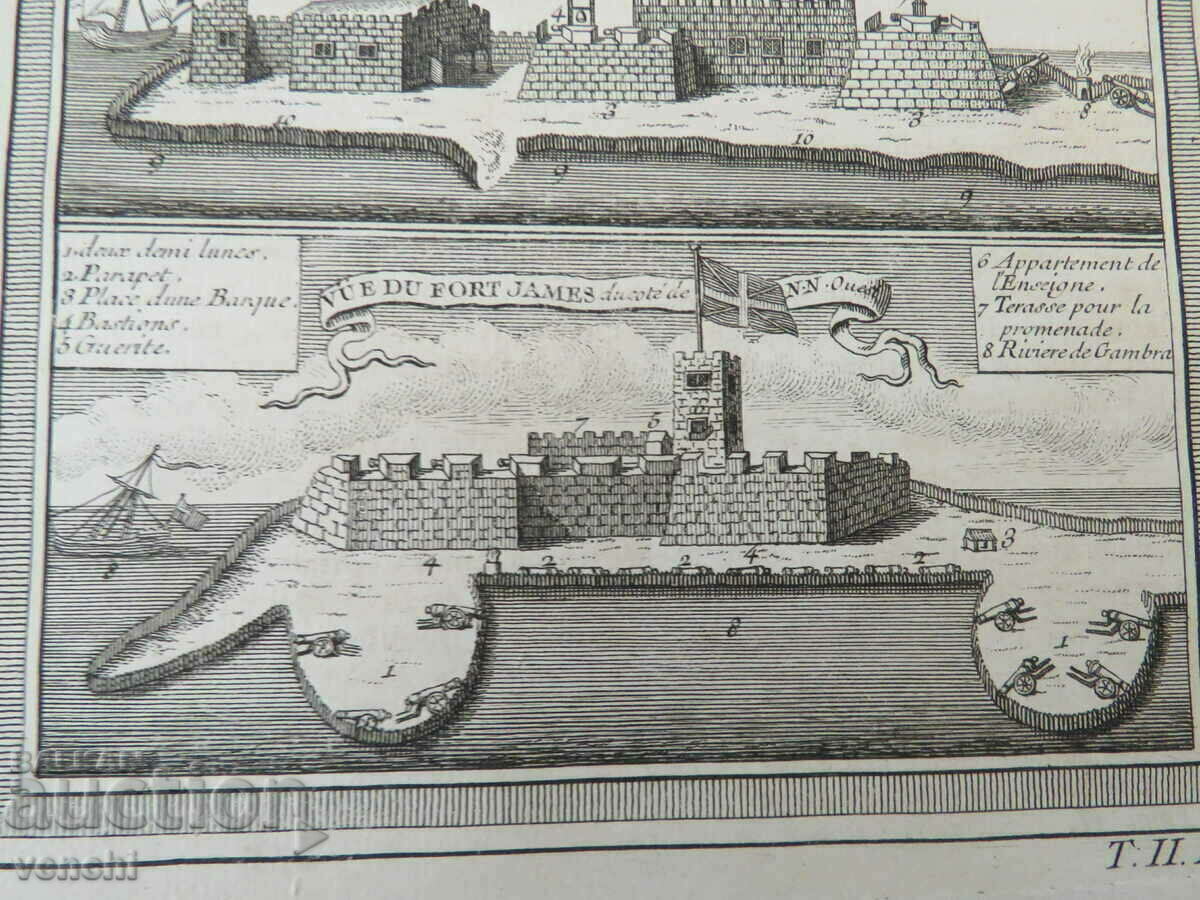 1747 - PLAN OF FORT ST JAMES = ORIGINAL + - 5 1747 - PLAN OF FORT ST JAMES = ORIGINAL + - 5