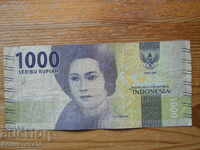 1000 rupiah 2016 - Indonesia ( G )