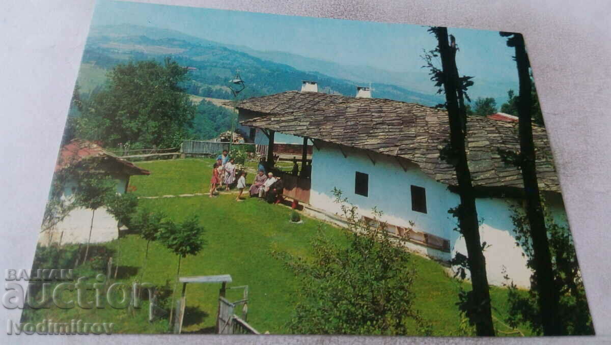 Пощенска картичка Троянски манастир Скит Свети Никола