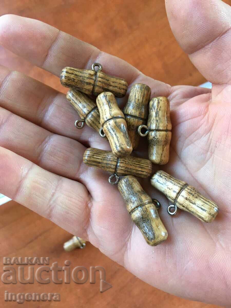 Delivery of BUTTON BUTTONS RETRO WOOD-12 PCS
