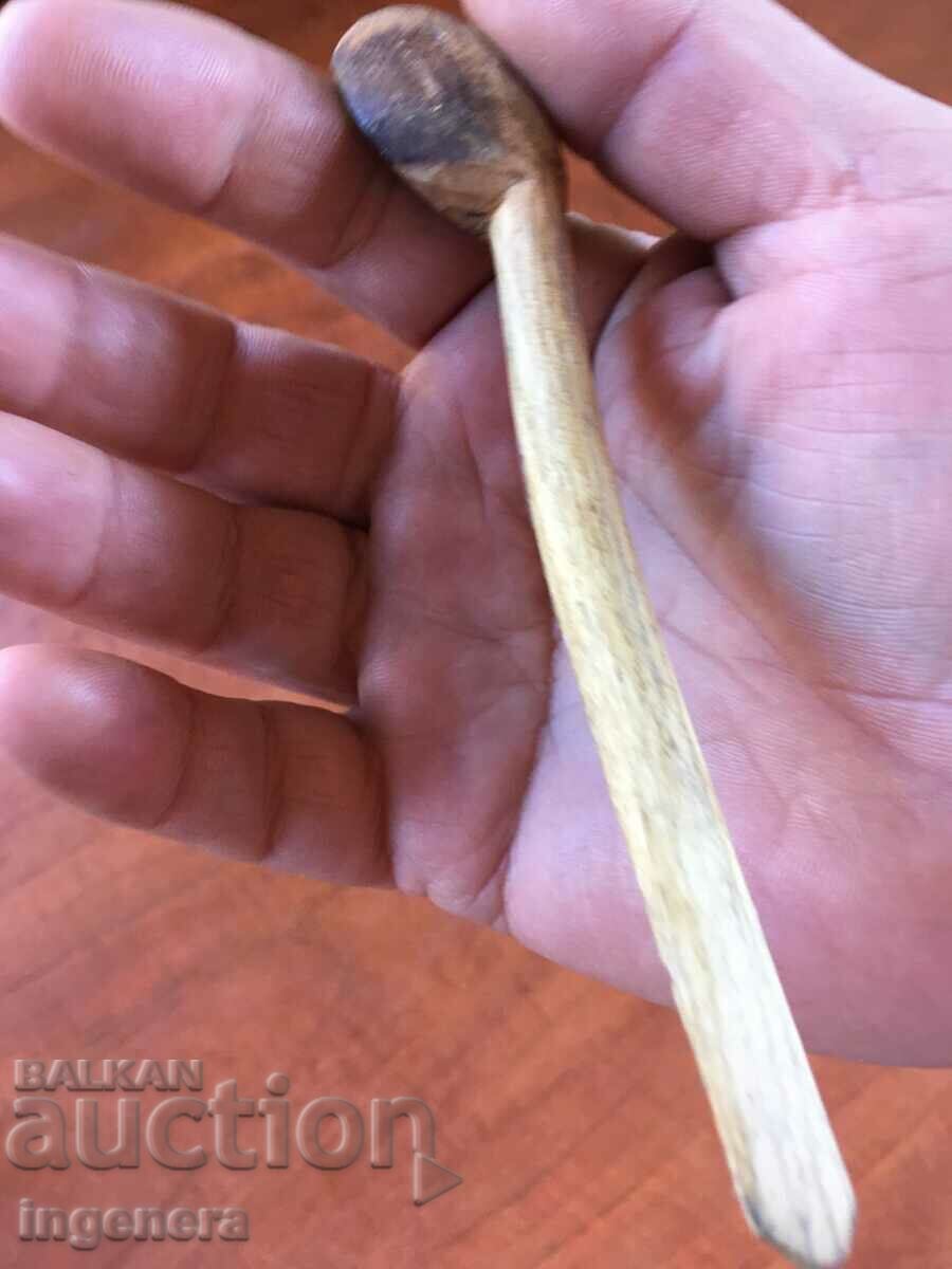 ANTIQUE SMALL WOODEN SPOON - 5 ANTIQUE SMALL WOODEN SPOON - 5