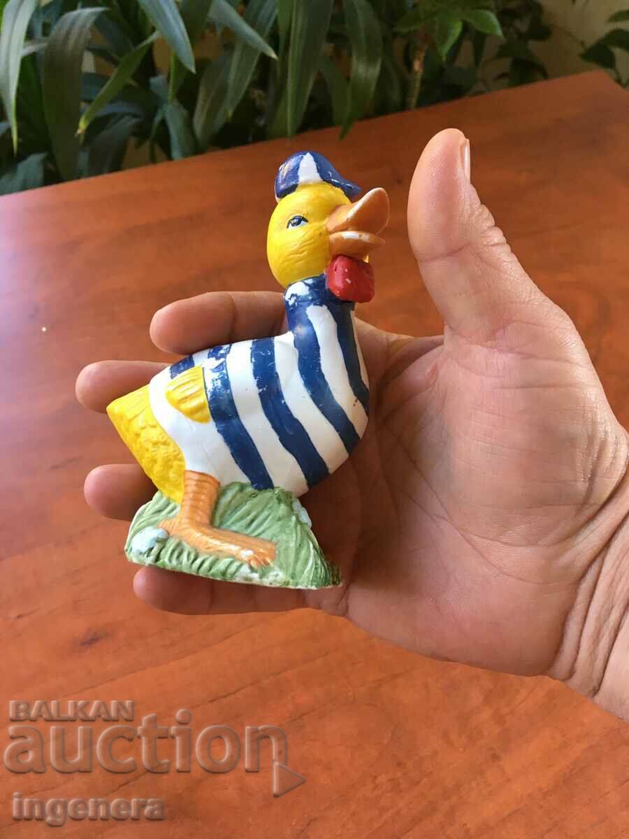 PORCELAIN FIGURE STATUETTE DUCK DUCK with price 14.00 BGN | € 7.16 PORCELAIN FIGURE STATUETTE DUCK DUCK with price 14.00 BGN | € 7.16