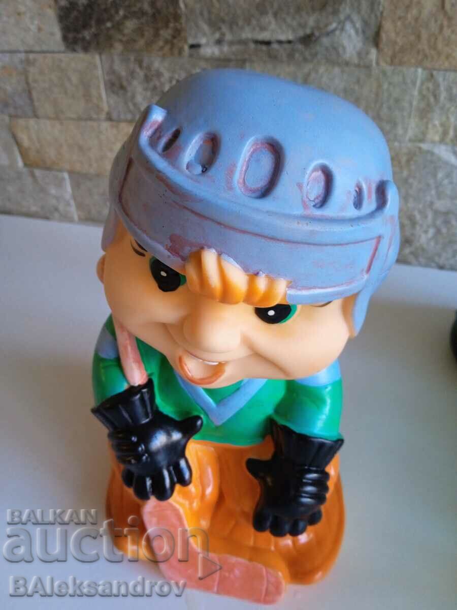 Old big rubber toy with price 10.00 BGN | € 5.11