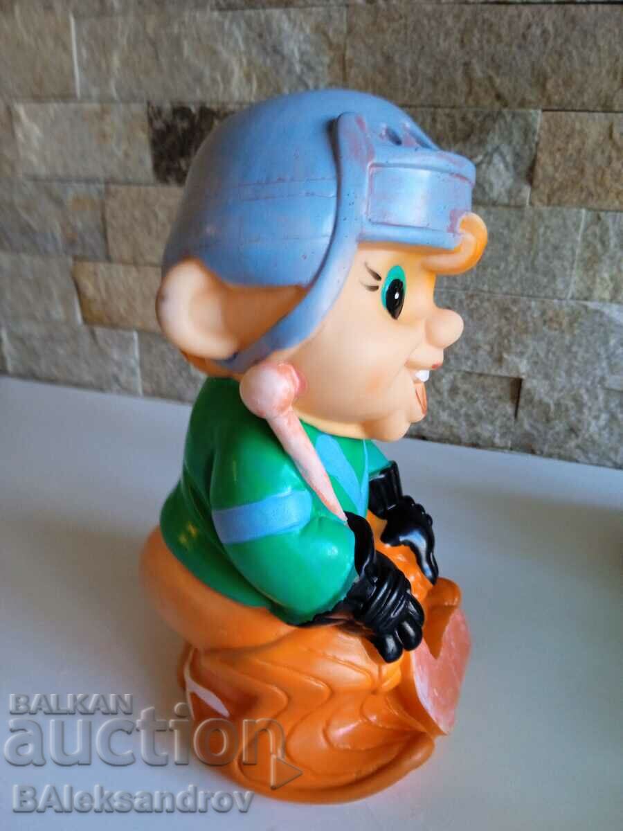 Auction  Old big rubber toy