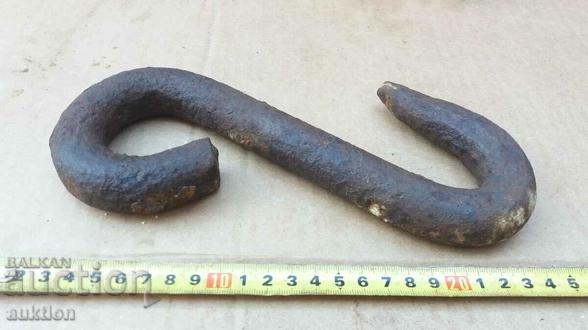 Delivery of MASSIVE FORGED HOOK, TENGEL - 2 KG. Delivery of MASSIVE FORGED HOOK, TENGEL - 2 KG.