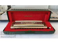 Antique German Hohner 270 harmonica