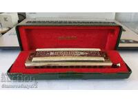 Antique German Hohner 270 harmonica