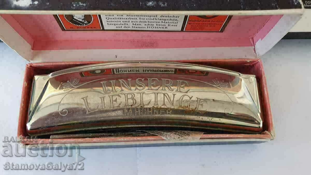 Antique German Hohner Unsere Lieblinge Harmonica with price 88.00 BGN | € 44.99