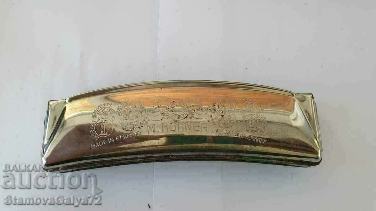 Antique German Hohner Unsere Lieblinge Harmonica - 5