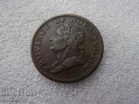 RS(47) Nova Scotia- ½ cent 1832- foarte rar.BZC
