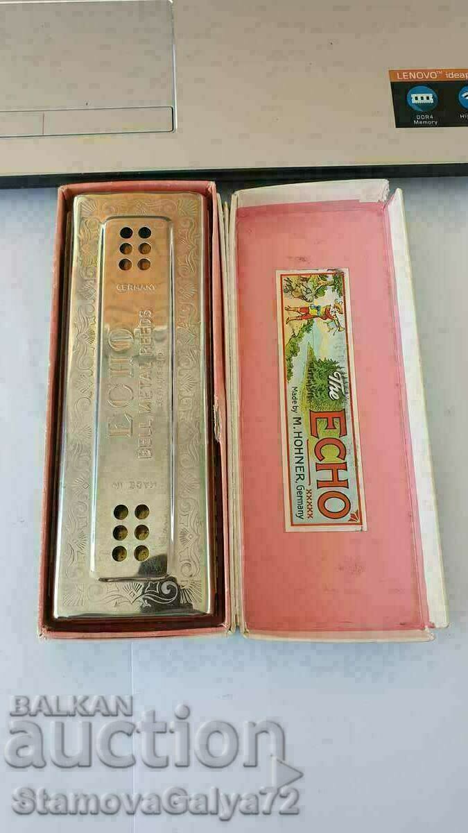 Antique German Hohner Echo Harp 1 Harmonica Antique German Hohner Echo Harp 1 Harmonica