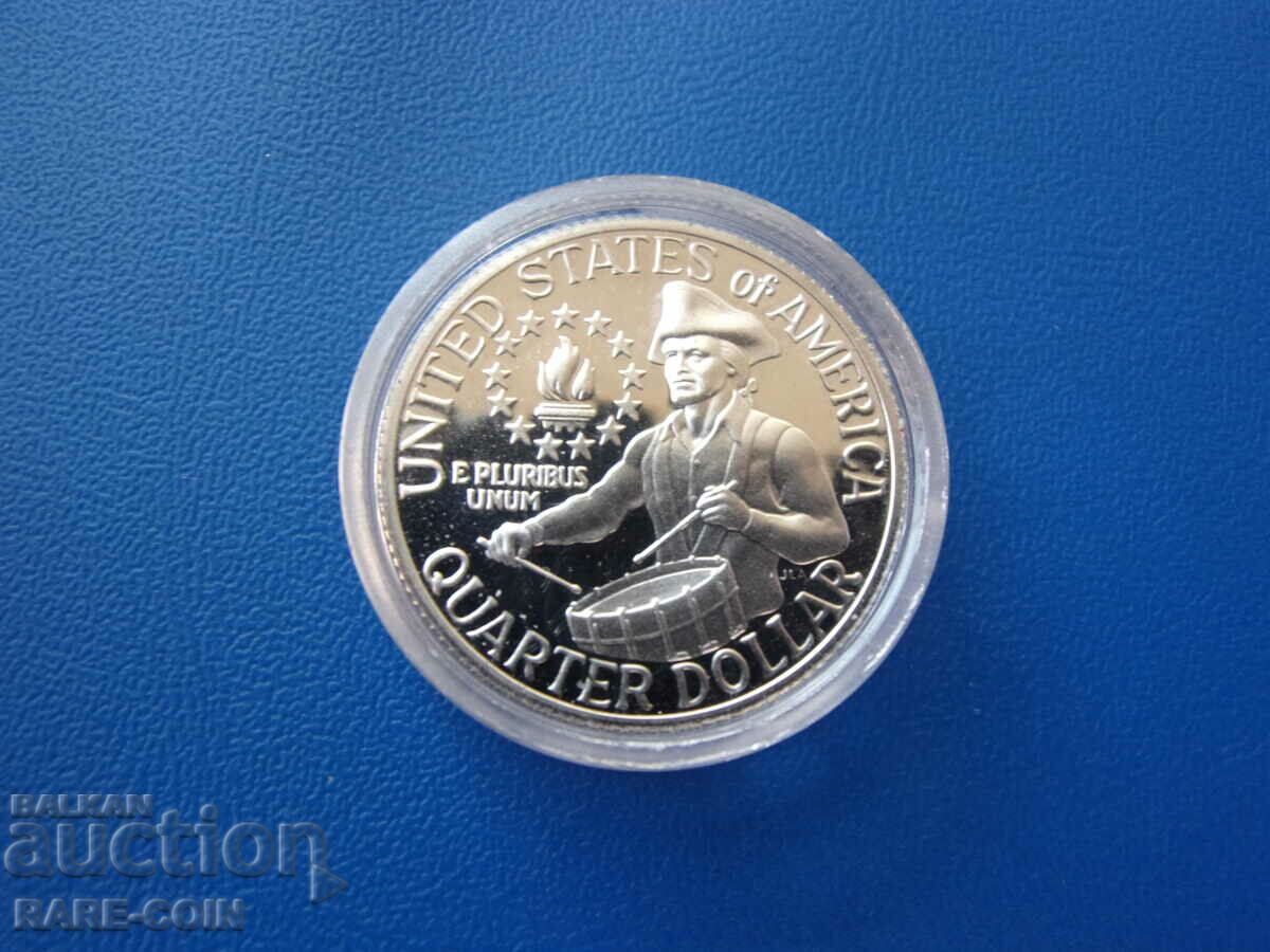 Παράδοση RS(47) USA- Σετ Ασημί PROOF 1976 S -σετ πολύ σπάνιο.BZC
