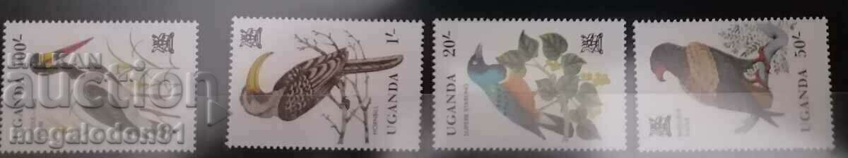 Uganda - fauna, birds with price 20.00 BGN | € 10.23