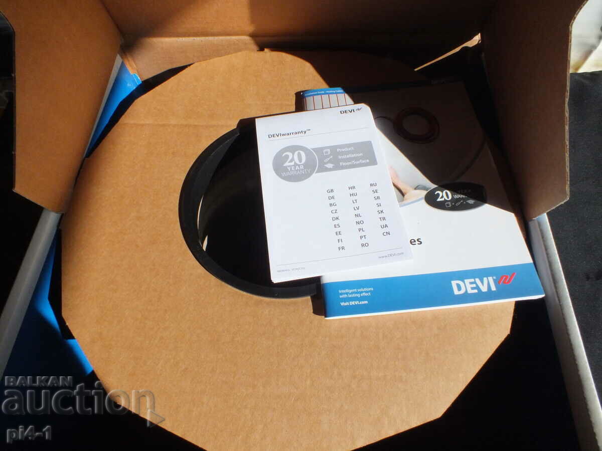 Auction Heating cables - Devi Auction Heating cables - Devi