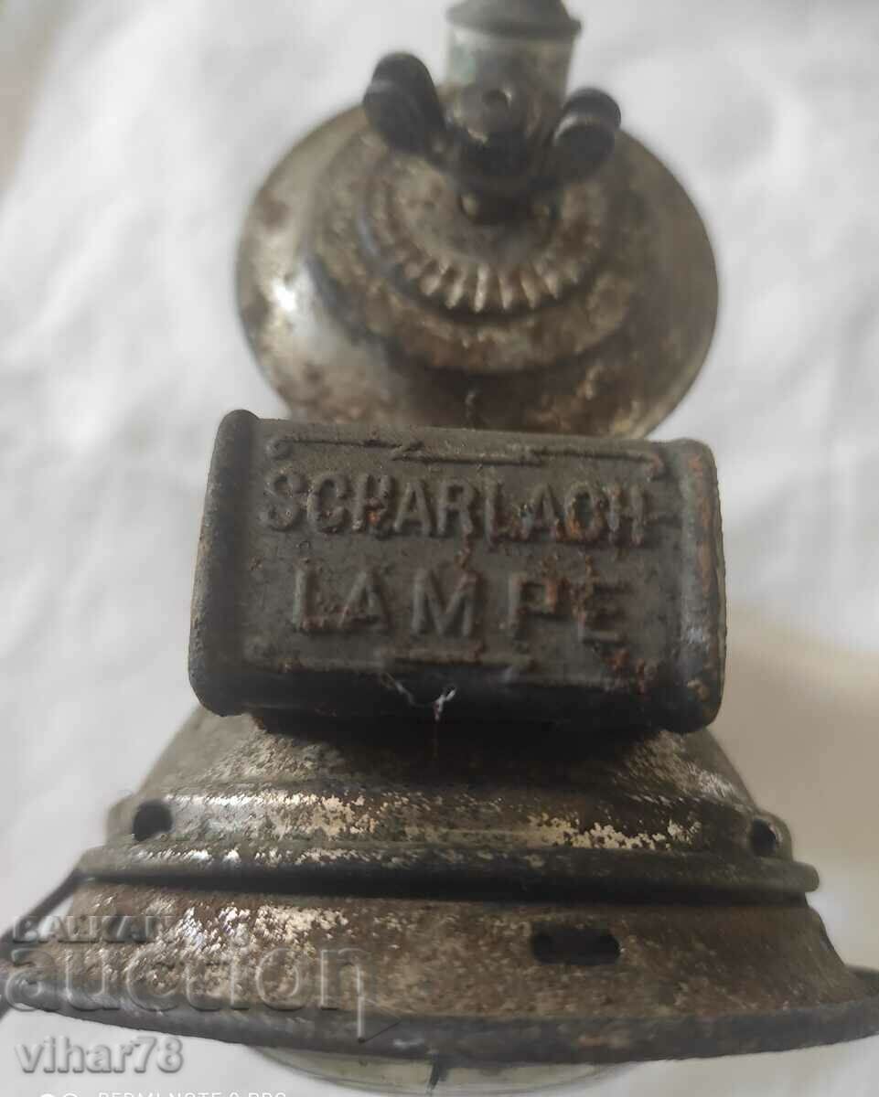 Delivery of An old miner's lamp Delivery of An old miner's lamp